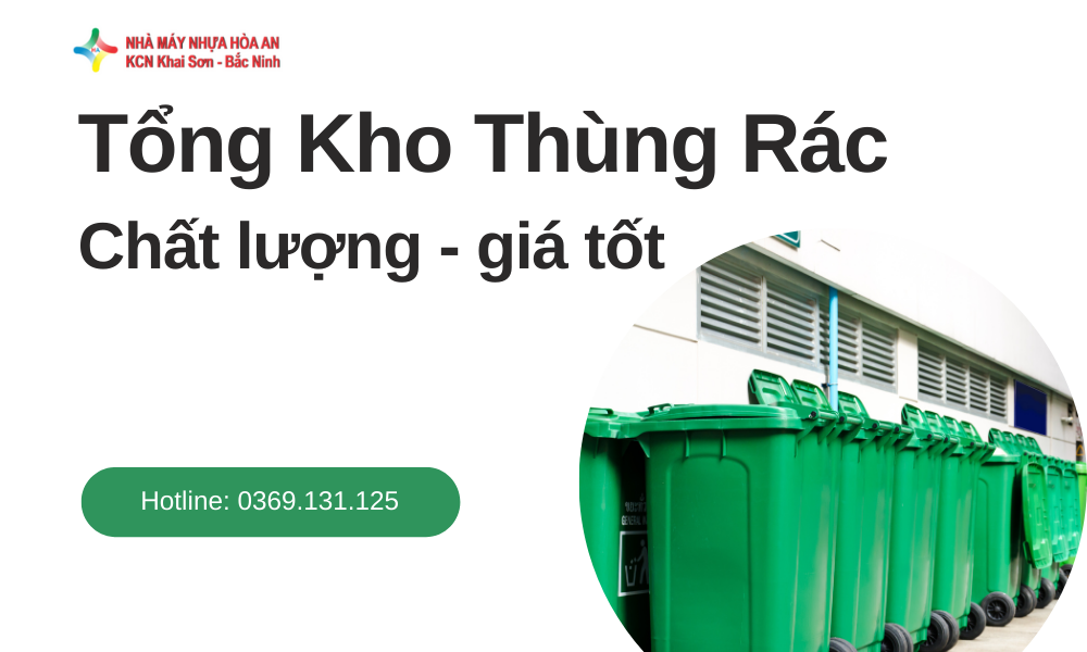 Tổng Kho Phân Phối Thùng Rác Chất Lượng Giá Tốt Nhất Hà Nội