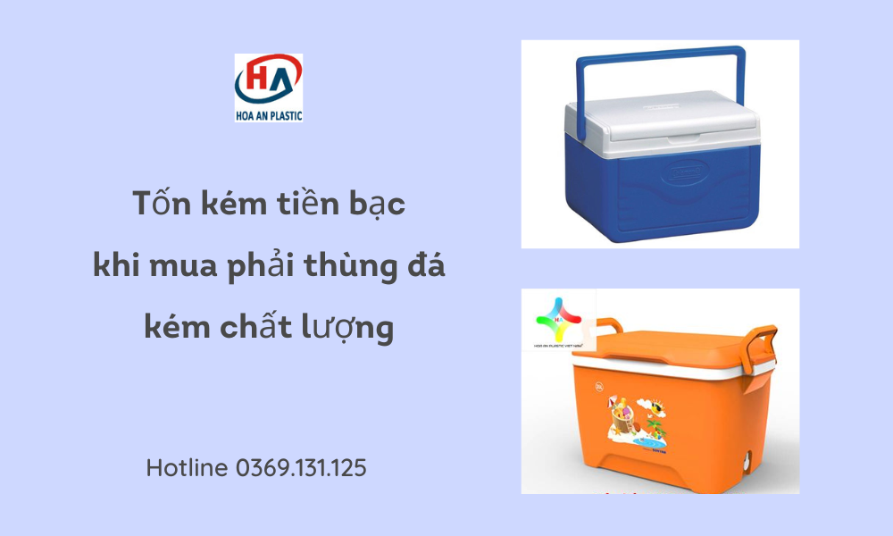 5 Lý do phải mua ngay thùng đá cho mùa hè này!