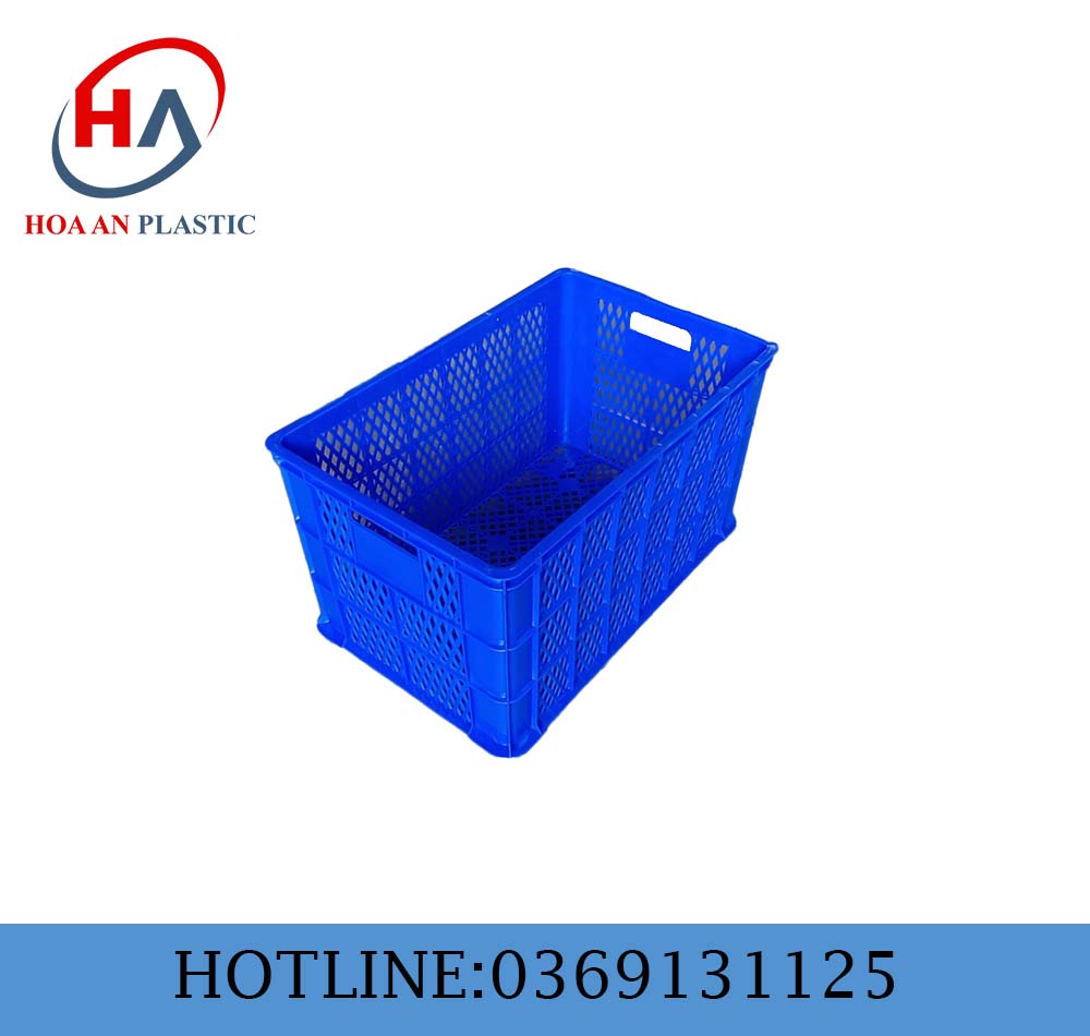 Thùng nhựa rỗng HS0199- 5 bánh xe