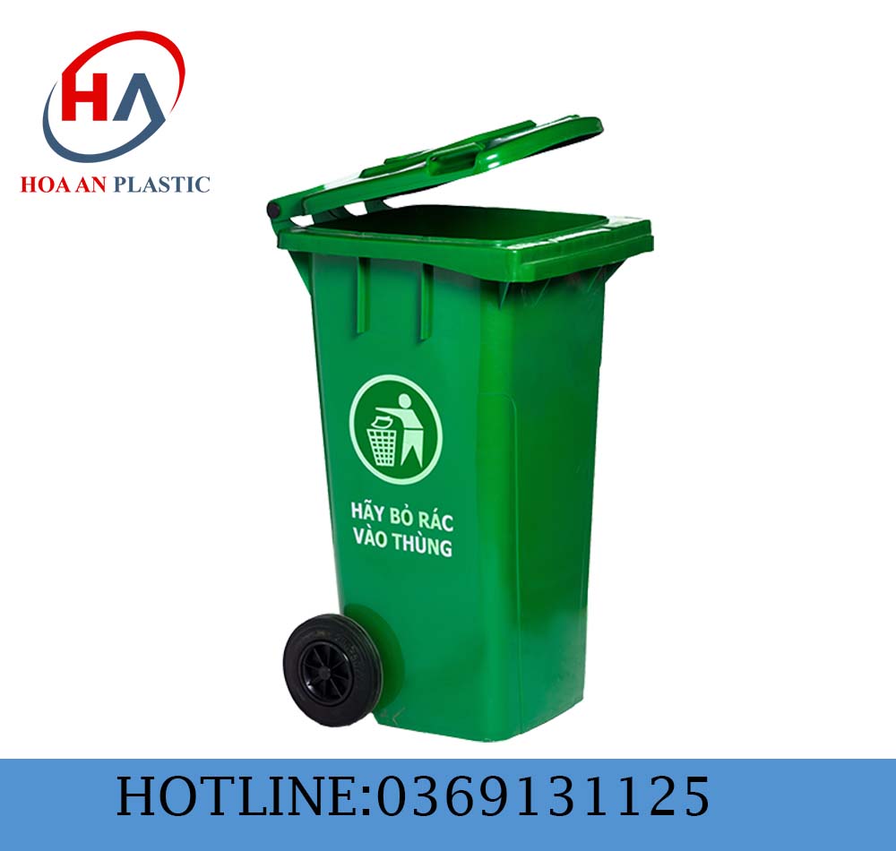 Thùng rác nhựa 240 lit 