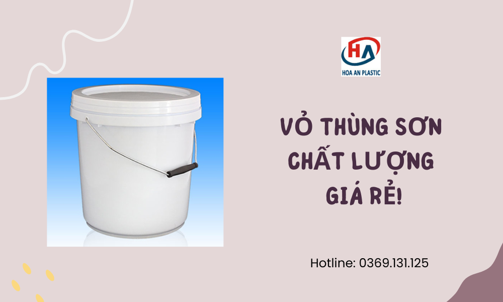 Vỏ Thùng Sơn (1 Lít, 4 Lít, 5 Lít..) Chính Hãng, Chất Lượng, Giá Rẻ!